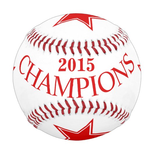 チャンピオンシップオールスパーソナライズされたターズ記念物 野球ボール (裏面)