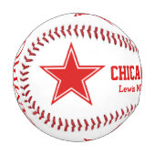 チャンピオンシップオールスパーソナライズされたターズ記念物 野球ボール (正面左)