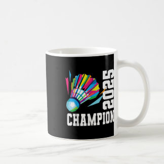 チャンピオンスリガティテルファンバドミントントップスポーツヴェー コーヒーマグカップ
