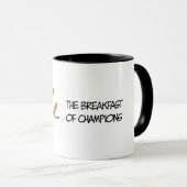 チャンピオンズの朝食にコーヒーを飲む マグカップ (正面右)