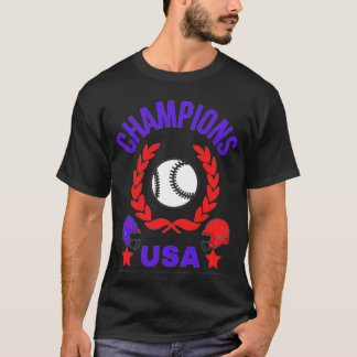 チャンピオンズアメリカコレクション9野球 Tシャツ
