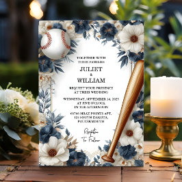 チャンピオンズチーム球場ピッチ野球結婚選手 招待状