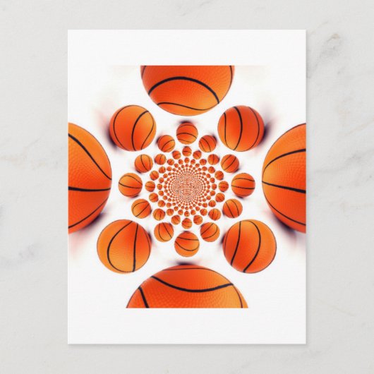 チャンピオンズバスケットボールゲーム:コートビジョンKaleida ポストカード (正面)