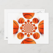 チャンピオンズバスケットボールゲーム:コートビジョンKaleida ポストカード (正面/裏面)