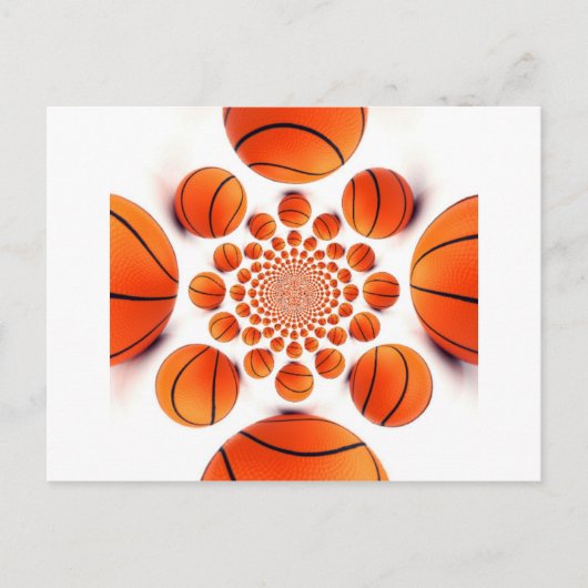 チャンピオンズバスケットボールゲーム:コートビジョンKaleida ポストカード (正面)