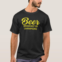 チャンピオンズビール朝食 Tシャツ