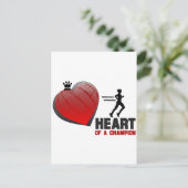 チャンピオンズランニングハート ポストカード (スタンド正面)