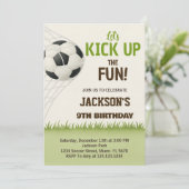 チャンピオンズリーグ サッカー 誕生日 招待状 (スタンド正面)