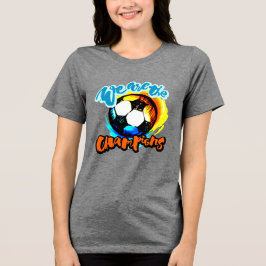 チャンピオンズ サッカー ボール グラフィック トライブレンドＴシャツ