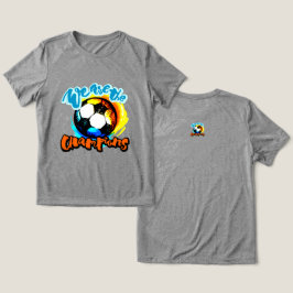 チャンピオンズ サッカー ボール グラフィック トライブレンドTシャツ