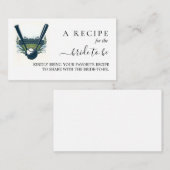 チャンピオンチームボールフィールド野球ブライダルシャワー エンクロージャーカード (正面/裏面)