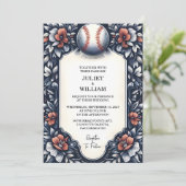 チャンピオンチーム球場ピッチ野球結婚選手 招待状 (スタンド正面)