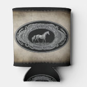 チャンピオンバレルレーシングロデオカントリーウェスタン 缶クーラー (裏面)