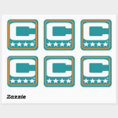 チャンピオンパッチ – MIA Aqua Sticker スクエアシール (シート)