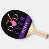 チャンピオンブラッククール最高のパパエバーファーズデー 卓球ラケット (横)
