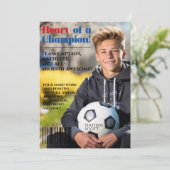 チャンピオンマガジンの表紙ハート シーズンカード (スタンド正面)