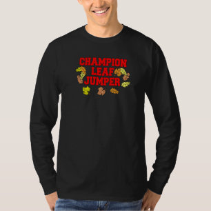 チャンピオンリーフジャンパー葉ズ秋季 Tシャツ