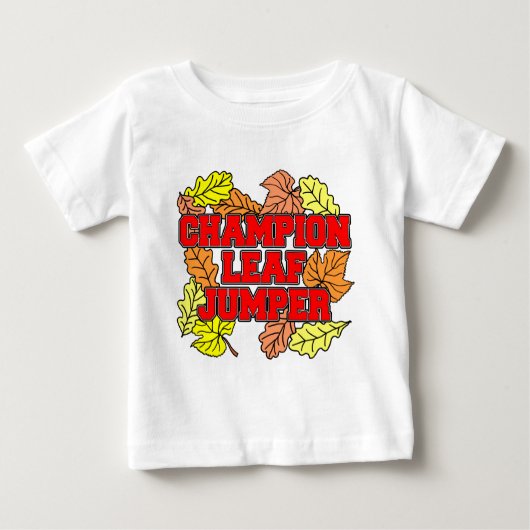 チャンピオンリーフジャンパー ベビーTシャツ (正面)