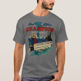 チャンピオンヴィンテージ船外機USA Tシャツ