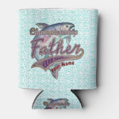 チャンピオン魚釣りパパカスタムクーラーボックス 缶クーラー (正面)