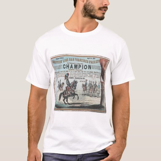 チャンピオン・クリッパー帆船 Tシャツ (正面)