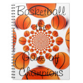 チャンピオン コートビジョン：バスケットボールゲームオブチャンピオンズ ノートブック (正面)