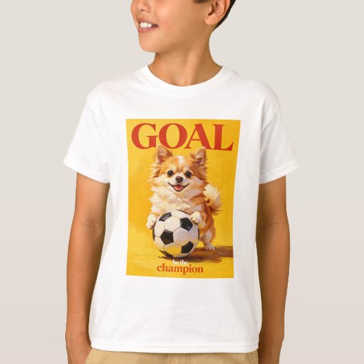 チャンピオン サッカーであれ Tシャツ (正面)
