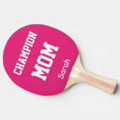 チャンピオン·マパーソナライズされたム名 卓球ラケット (横)