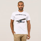 チャンピオン、私はむしろ飛んでいました Tシャツ (正面フル)