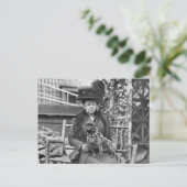 チャンピフランスのオン・ブルドッグ， 1920年代 ポストカード (スタンド正面)