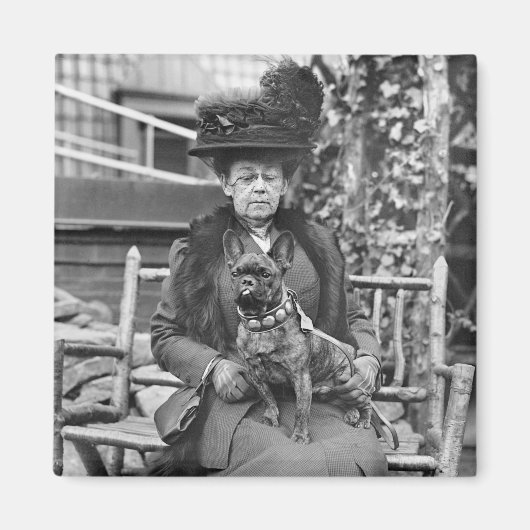 チャンピフランスのオン・ブルドッグ， 1920年代 マグネット (正面)