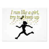 チャンピ走ーン・トラックやフィールドデザインのような金ゴールド フォトプリント (正面)