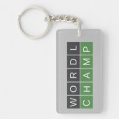 チャンプキーチェーンをワードル キーホルダー (正面)