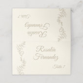 チャンプパーソナライズされたエレガントペーンテーブルの割り当て プレイスカード (外部開封)