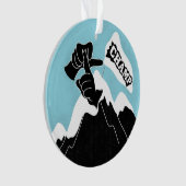 チャンプ – ASLデザイン オーナメント (正面)