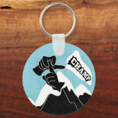 チャンプ – ASLデザイン キーホルダー (正面)