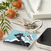 チャンプ – ASLデザイン キーホルダー (正面右)