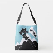 チャンプ – ASLデザイン クロスボディバッグ (裏面)