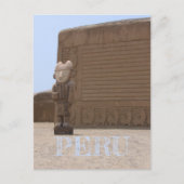 チャン・チャン史跡，ペルー シーズンポストカード (正面)