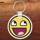 チャヴェイロスドワーソレ顔 キーホルダー (正面)