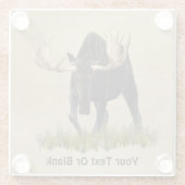 チャージブルムースオンオールド紙 ガラスコースター (裏面)