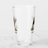 チャージブルムースオンオールド紙 タンブラーグラス (左)