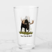 チャージブルムースオンオールド紙 タンブラーグラス (正面)