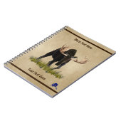 チャージブルムースオンオールド紙 ノートブック (左側)