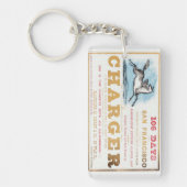チャージャークリッパー帆船1861 キーホルダー (正面)