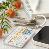 チャージャークリッパー帆船1861 キーホルダー (正面右)