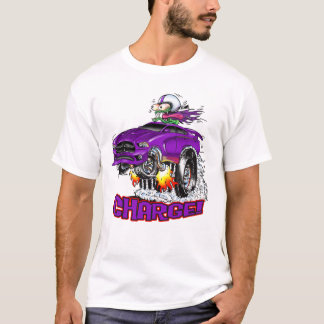 チャージャー・チャージ!パープルホットロッド Tシャツ