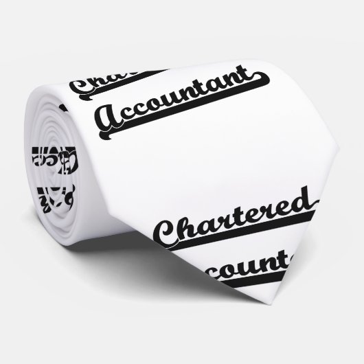 チャーターされた会計士のクラシックな仕事デザイン ネクタイ (ロール)