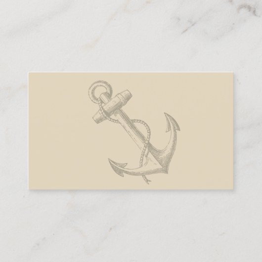 チャーターのボートの名刺 名刺 (裏面)