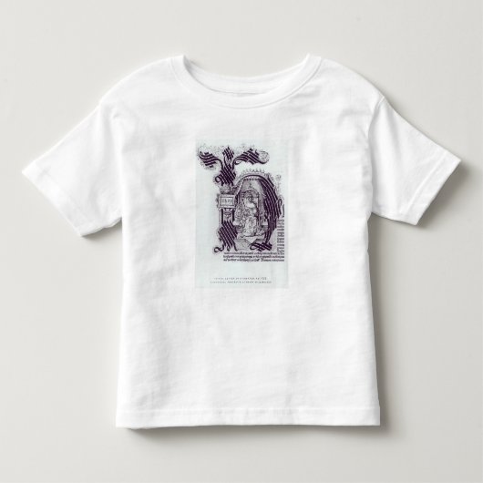チャーターの大文字 トドラーTシャツ (正面)